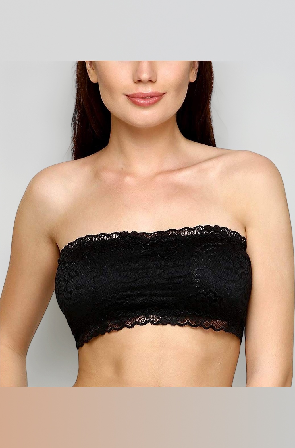 Shoppy Villa Women's Cotton & Lycra Bra Padded Bandeau Bra