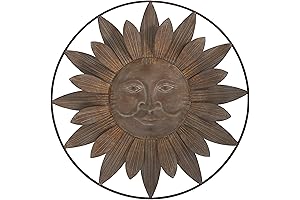 Metal Sun Wall Decor: Home's Eye-Catching Accent