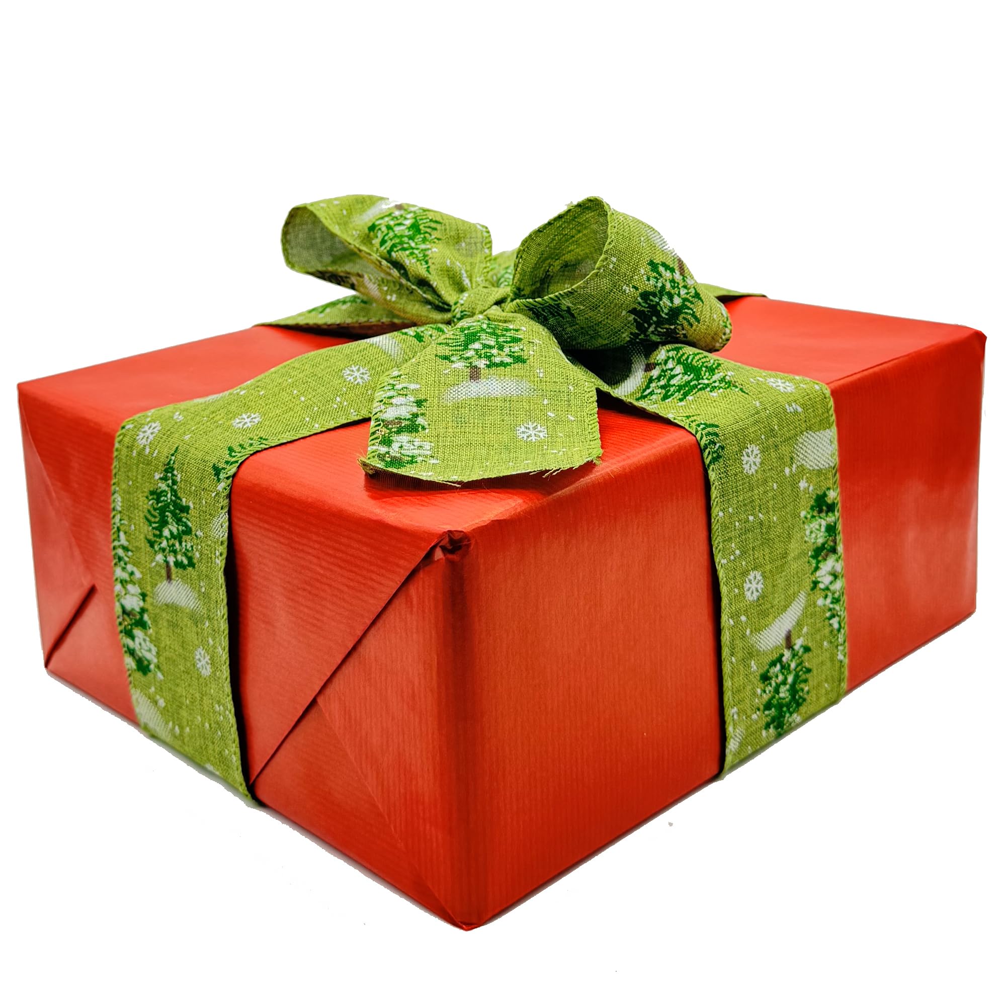 PAKOT Papel de Regalo Kraft Verjurado Rojo en Bobina Rollo 70 cm x 100 m para Envolver Regalos, Manualidades y Embalaje Comercial