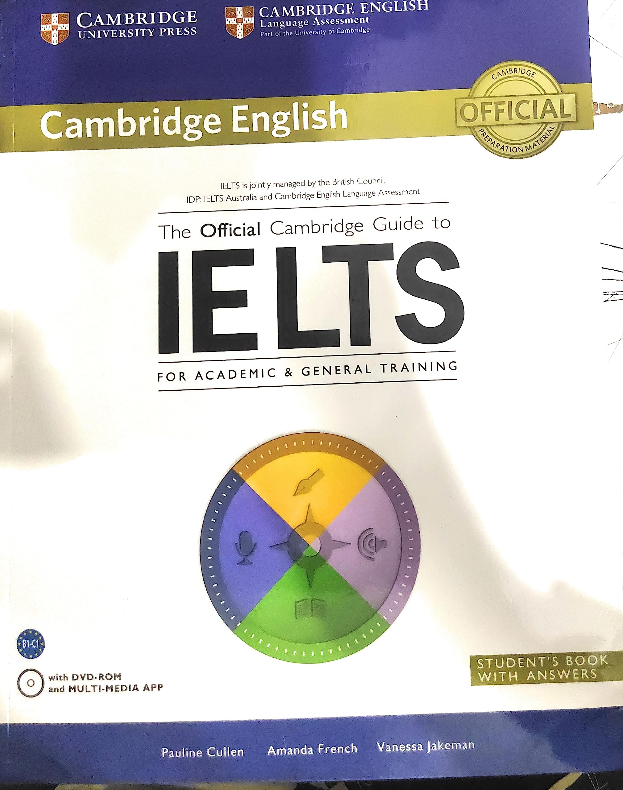 The Official Cambridge Guide to IELTS Class Audio CDs (4)(Second Hand Book)