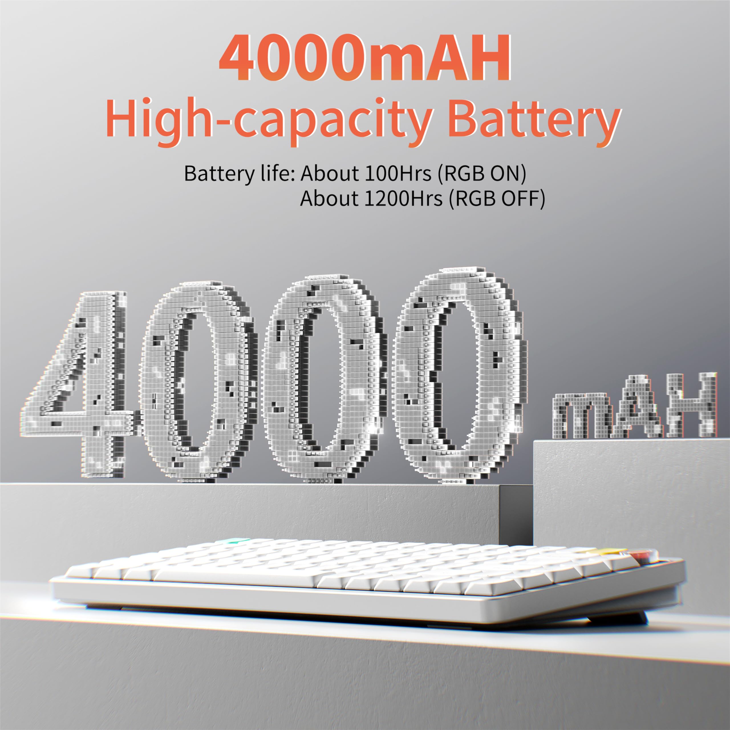 NuPhy Air75 V3 Hot Swappable Wireless Mechanical Keyboard, 84 Keys