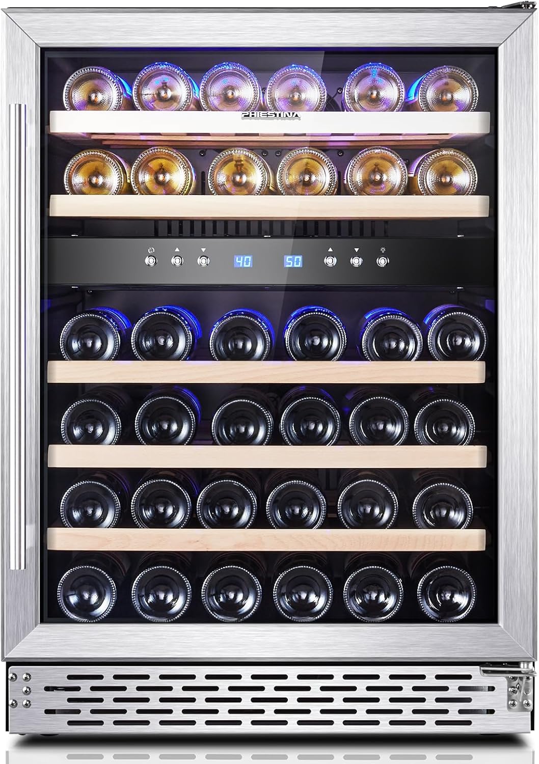 Phiestina 46-Bottle Built-In Cooler