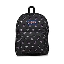 JanSport Superbreak One Zaino grande, 42 x 13 x 32 cm, Bad Bows, Nero