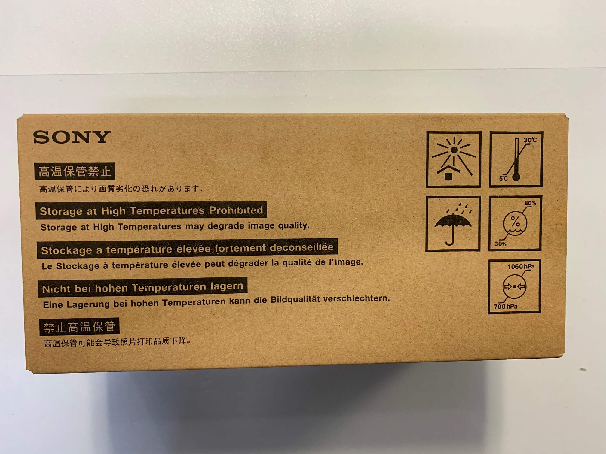 Sony UPP110HG Carta a getto d'inchiostro lucida - carta da stampa (A6 (105x148mm), lucida)
