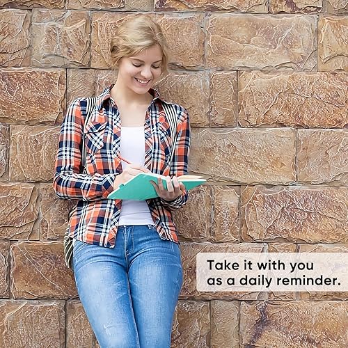 Miniatura 6 de Cuaderno de papel en blanco, 280 páginas A5, cuaderno en blanco con papel en blanco grueso de 3.53 ozm, tapa dura, piel sintética, 5.75 x 8.38