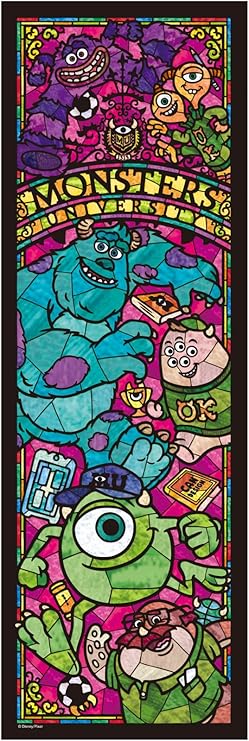 Amazon Co Jp 456ピース ジグソーパズル モンスターズ ユニバーシティステンドグラス ぎゅっとシリーズ ステンドアート 18 5x55 5cm Amazon Co Jp 456ピース ジグソーパズル モンスターズ ユニバーシティステンドグラス ぎゅっとシリーズ ステンドアート 18 5x55 5cm