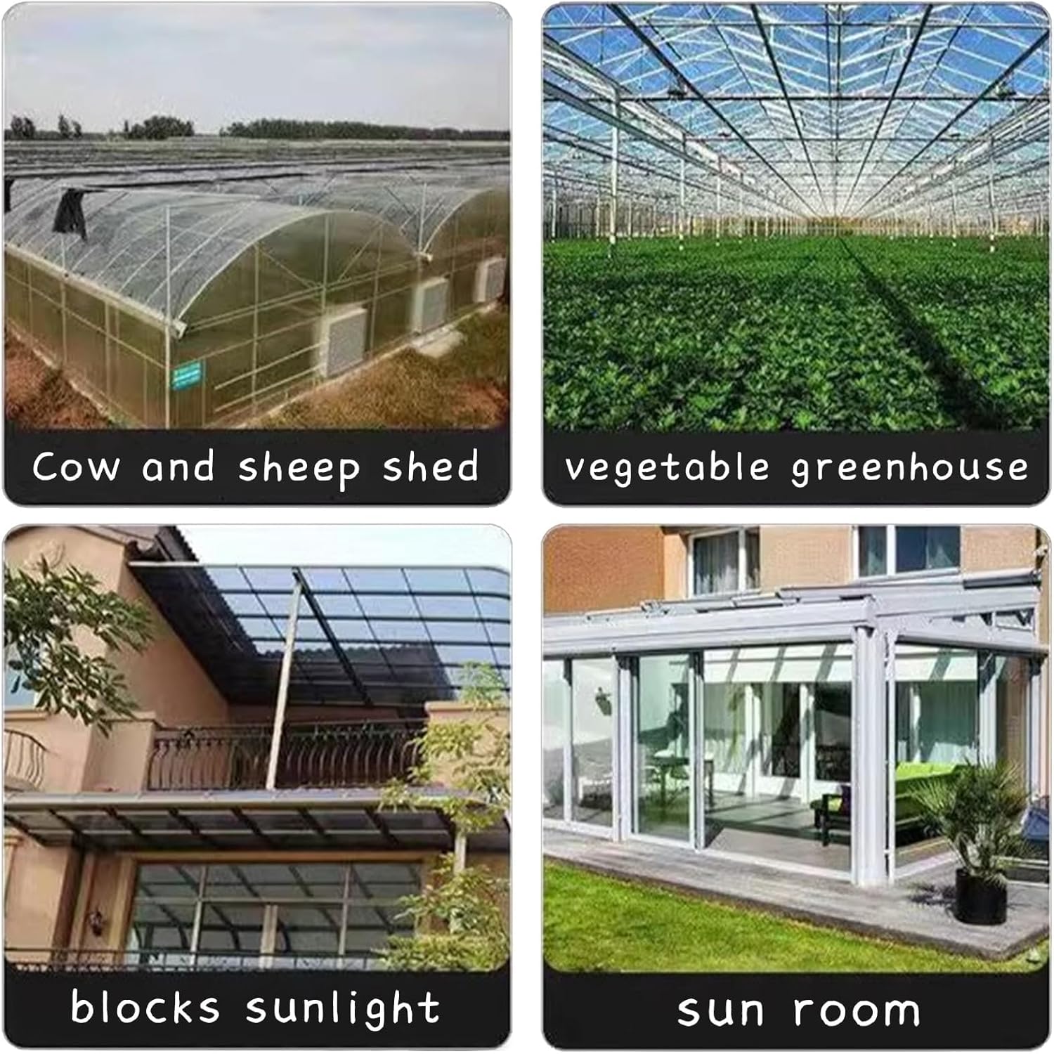 0.8mm Plastic Sheet,Polycarbonate Roofing Sheet, Easy to Bend & Cut,Anti-UV Transparent Rainproof Board,Greenhouse Roof Covering for Gardening,Farming,Sunroom,Chicen Coop,1-1.5m,30-50m(1x50m)