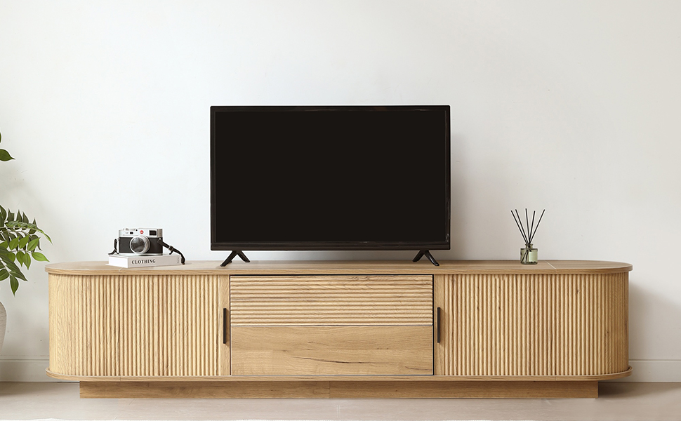 Amazon｜Chic ZONE テレビ台 ローボード【180cm/60-75型対応】テレビ