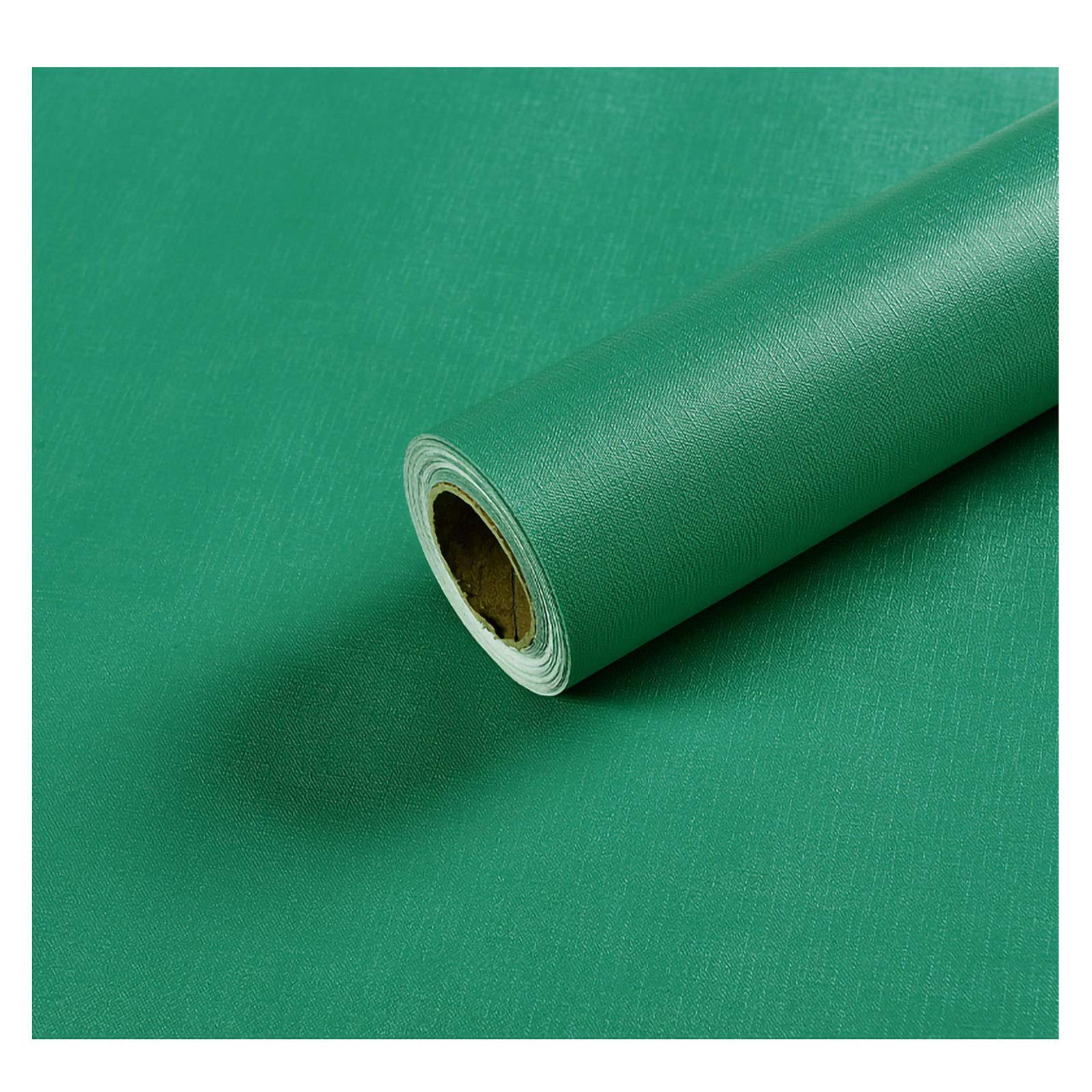 Papier adhésif vinyle pour meuble macaron vert foncé rouleau de 60cmx3m