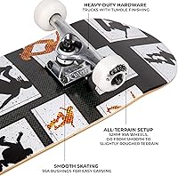 Vista 33 de Cal 7 - Patineta completa de 7.75”, 8.0