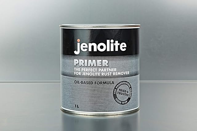 JENOLITE Anti-Rust Primer | RED | High Performance Protection Metal Primer | Protectss Against Rust & Corrosion | 1 Litre