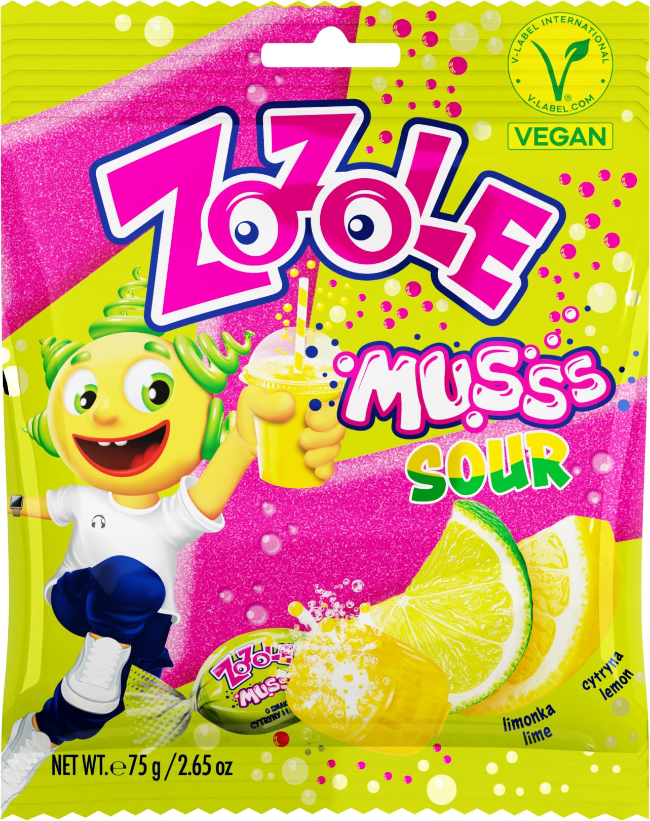 Amazon.com : Mieszko Zozole (5 - PACK (5x75g), Muss Extra Sour