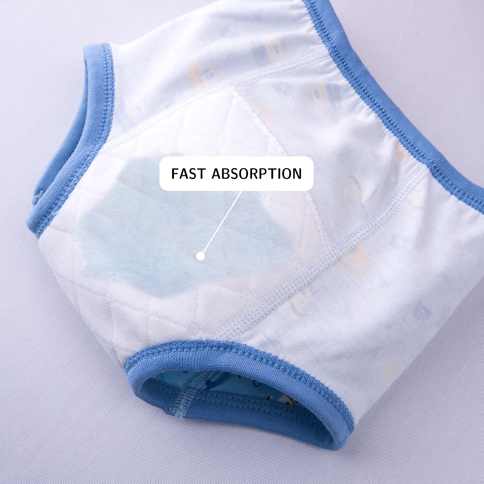 Culotte Apprentissage Propreté Garcon, Culotte d Apprentissage Enfant, Paquet de 7, Culotte d'apprentissage de la propreté pour bébé