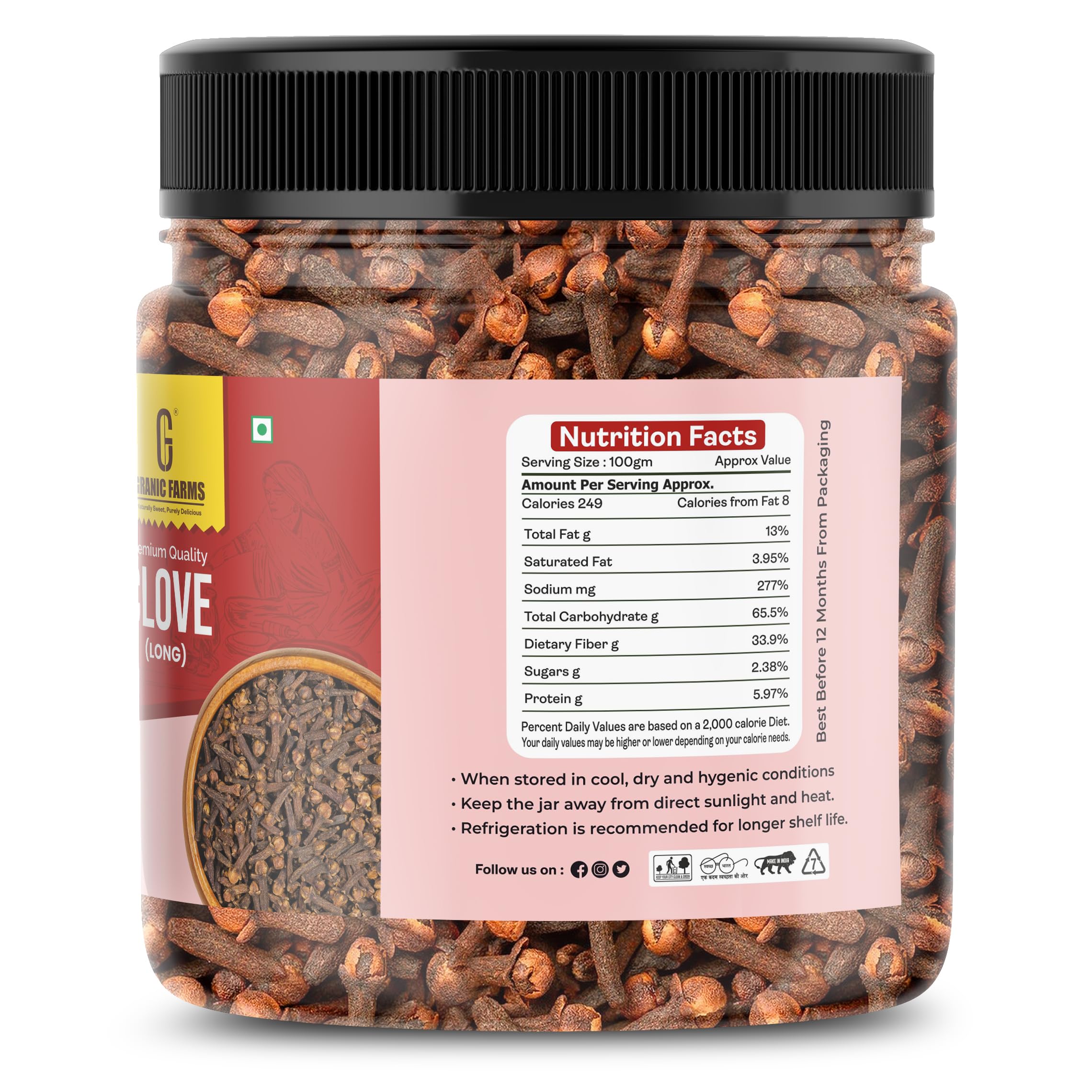 Granic Farms Premium Green Cardamom & Cloves | Whole Spice Combo