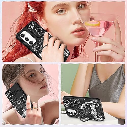 Miniatura 5 de Funda para Samsung Galaxy S23 Plus 2 en 1 para mujer, linda funda para niñas, divertida, divertida, estética, kawaii, diseño de esqueleto de