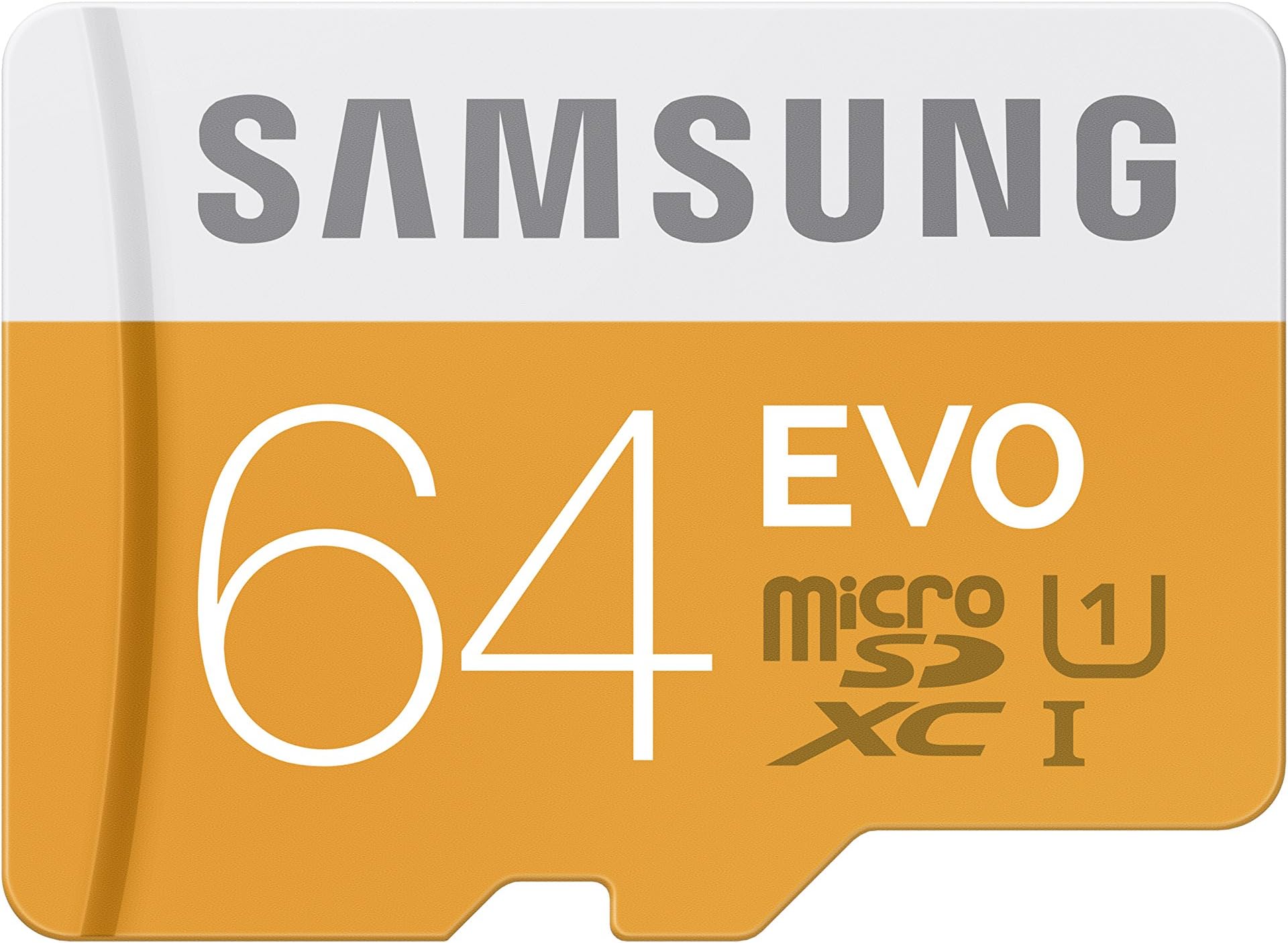 Samsung EVO 64GB 48/MB/s Micro SDXC Memory Card with Adapter up to (MB-MP64DA/AM)