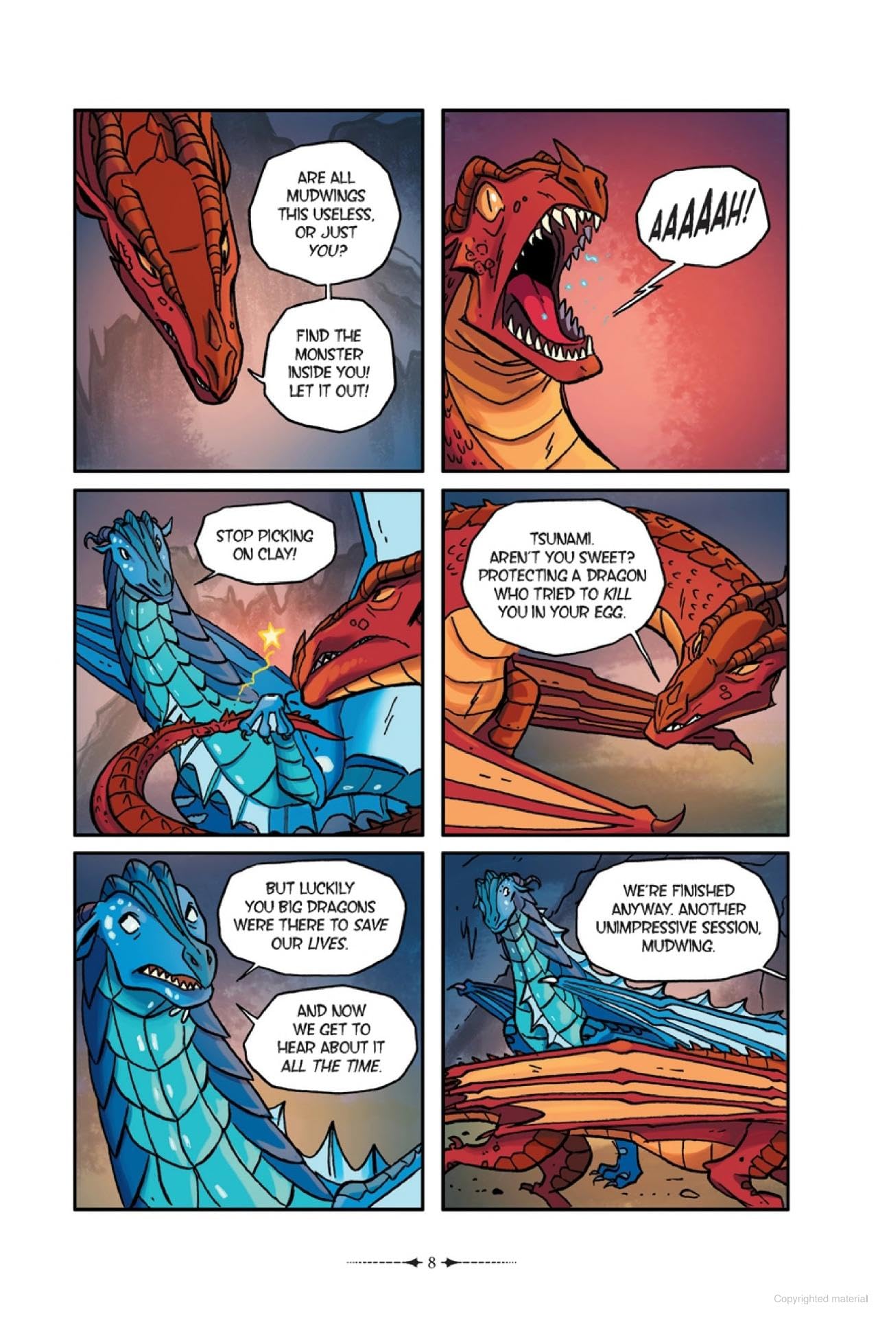 Wings of Fire Graphic Novel #01: The Dragonet Prophecy (Graphix) 3