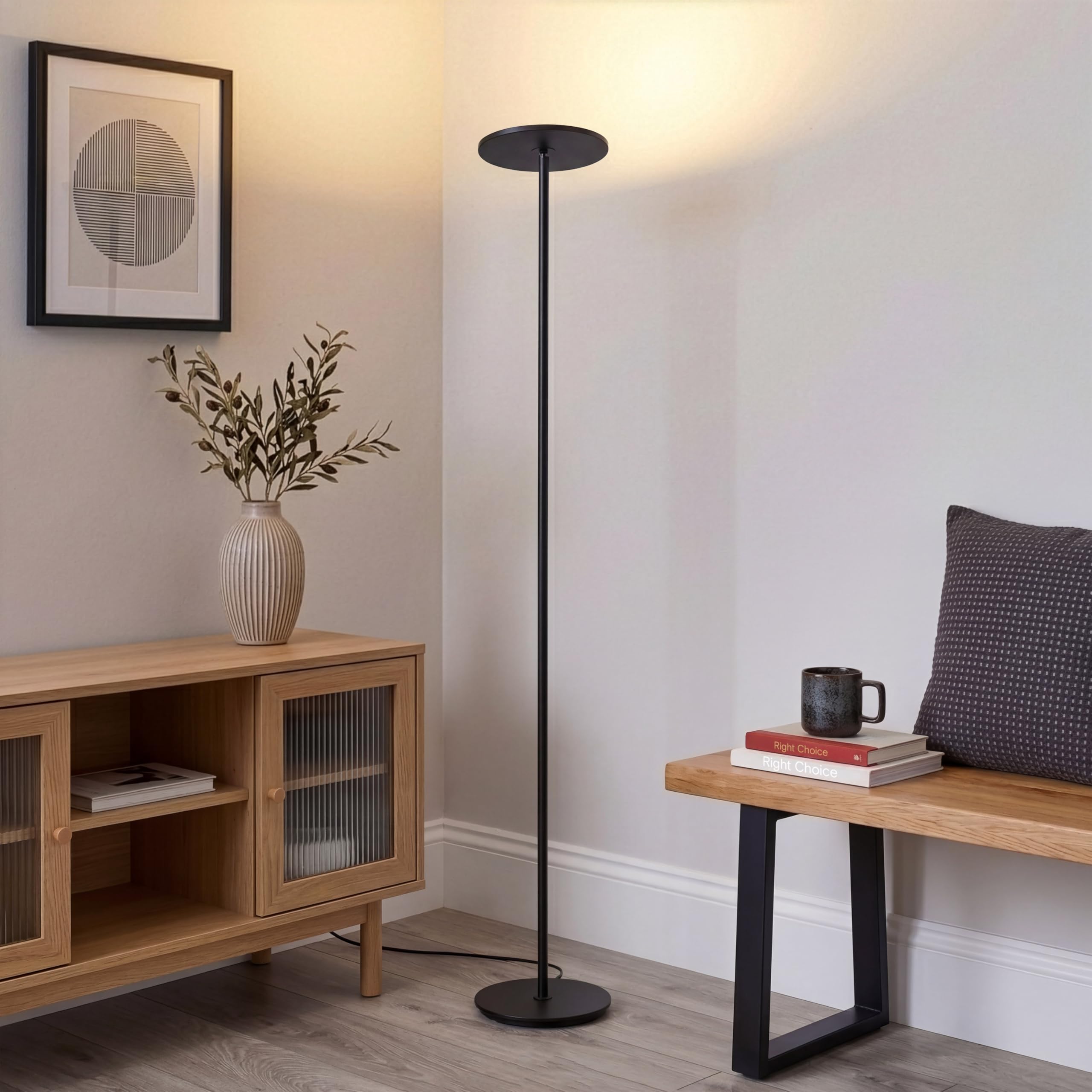 Amazon | Brightech LED間接照明フロアランプ 超高輝度30ワットLED色
