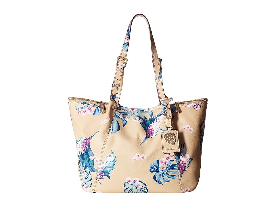 

Tommy Bahama St. Lucia Tote (Camel Print) Tote Handbags