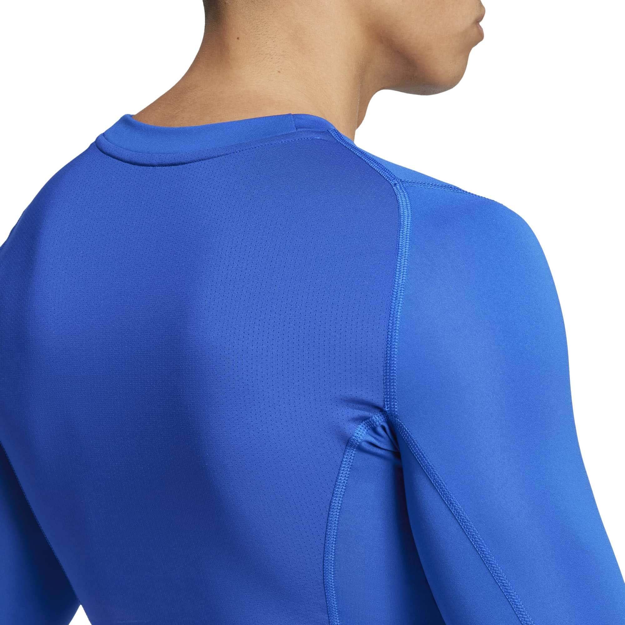 adidas Mezczyzni Techfit Longsleeve Men Shirt, team royal blue, S