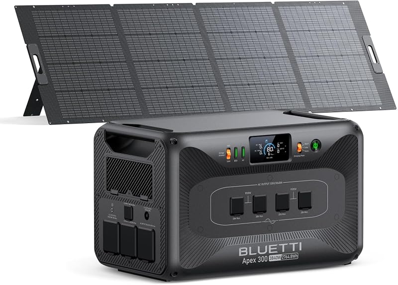 BLUETTI Apex 300 Solar Generator &