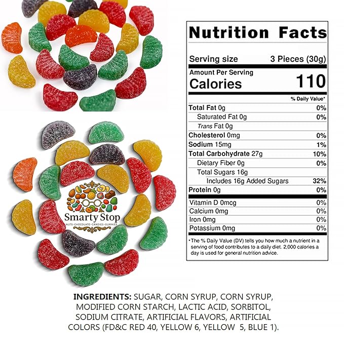 Smarty Stop Gomas Sabor Fruta Variadas (2 LB) miniatura 5