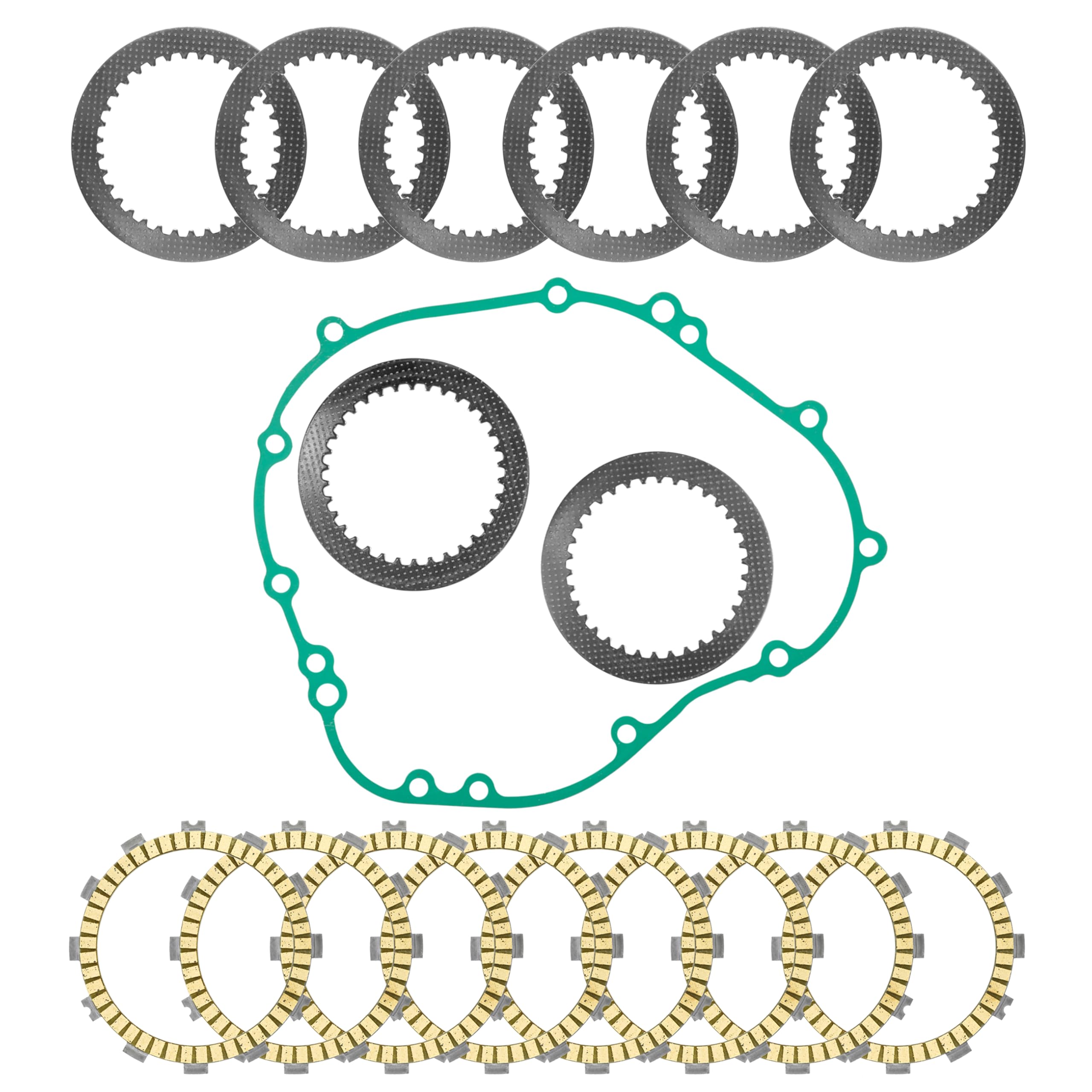 Amazon.com: Clutch Friction Steel Plates Kit Compatible with