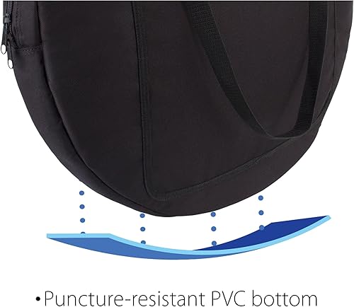 Miniatura 6 de Protec Heavy Ready Series - Bolsa de platillos de 22 pulgadas con correa para el hombro, modelo HR230