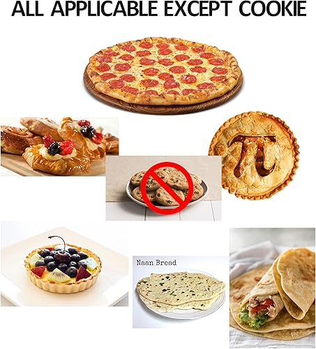 Miniatura 5 de Time-Saver - Rodillo de masa de pizza - Asesino de ampollas de masa, compra uno y obtén tres (cortador de pizza y raspador de pastelería) - Paquete