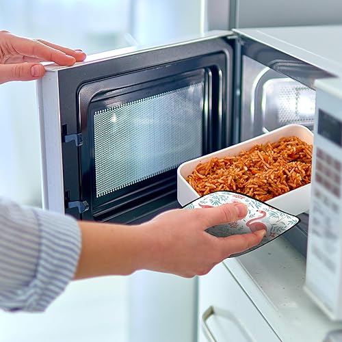 Miniatura 7 de Juego de 2 soportes para ollas, color rosa flamenco, resistentes al calor, para barbacoa, cocinar, hornear, comida caliente para mujeres y hombres,