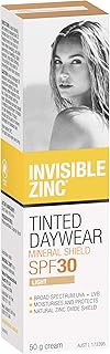 Invisible Zinc Ropa de día teñida ligera SPF ...