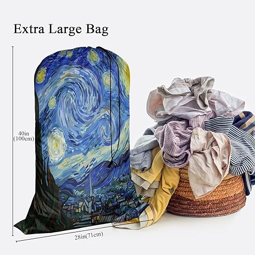 Miniatura 6 de Swono Bolsa de lavandería con correa de animales del bosque, lavable a máquina, organizador grande de ropa sucia, árboles, setas, bayas, conejo,
