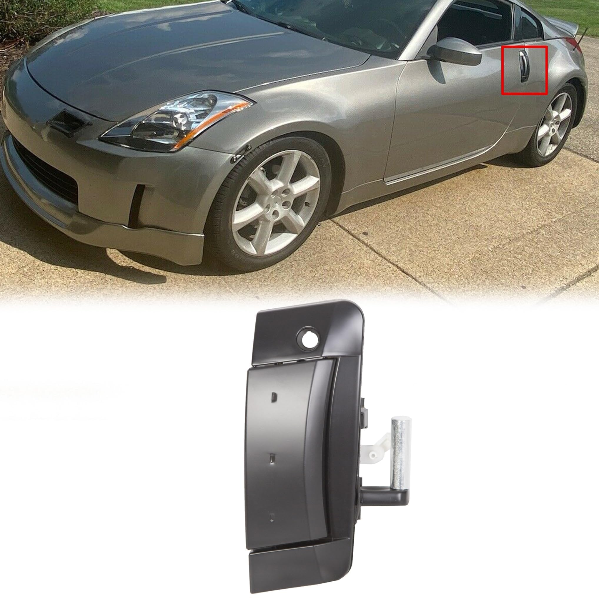 Amazon.com: HECASA Exterior Door Handle Compatible with 2003-2009