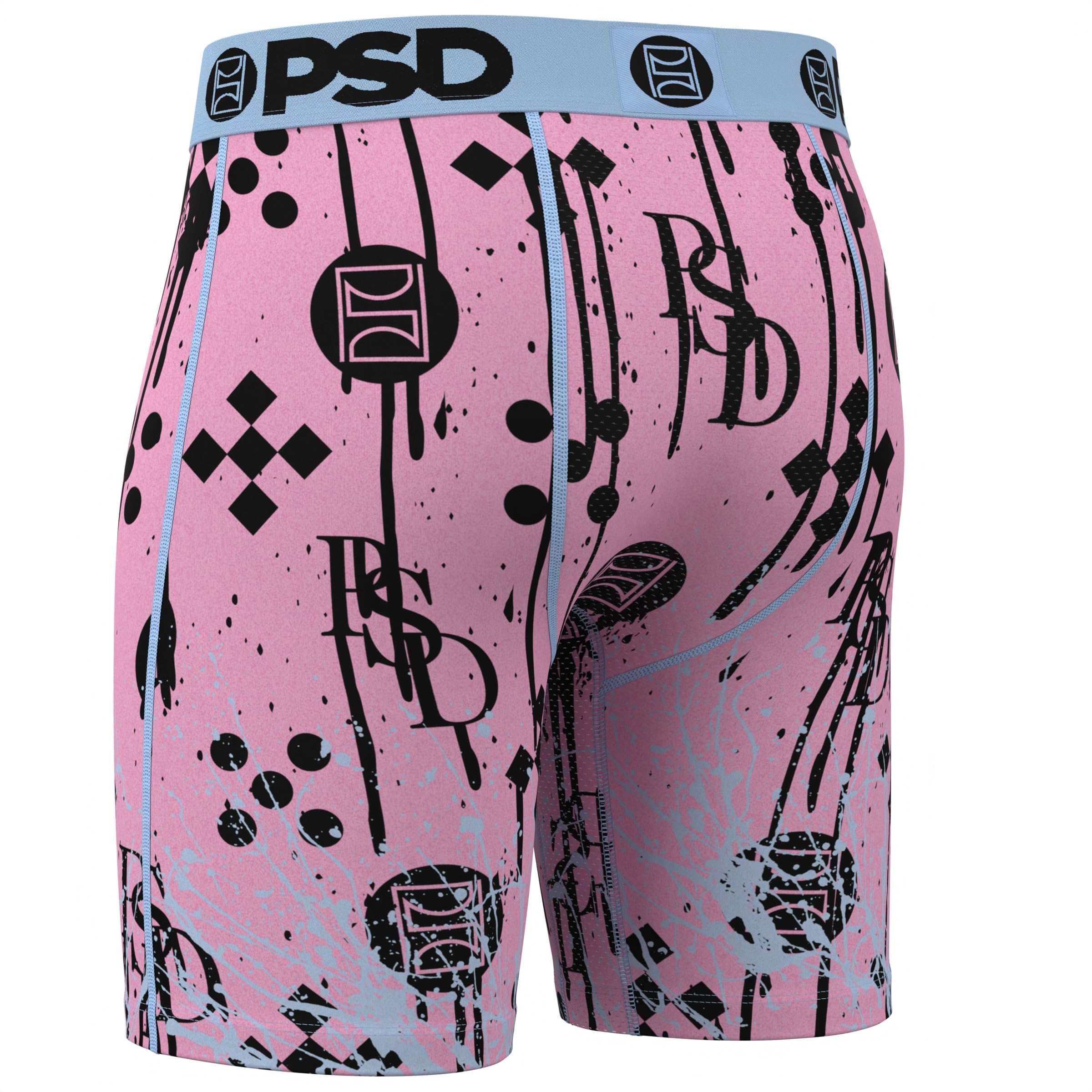 PSD Calzoncillos para Hombre Warface Scoop | Entrepierna de 7", Bolsa Micromesh Sellada y Transpirable, Costuras Planas, Cintura de Mezcla de Microfibra