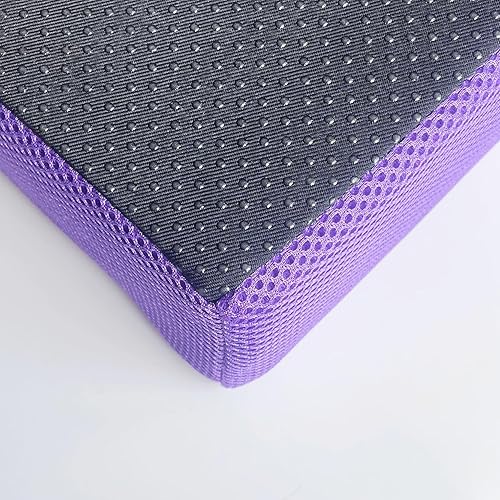 Miniatura 5 de Cojín para silla de oficina, cojín de espuma viscoelástica para coxis, ciática, alivio del dolor de espalda baja