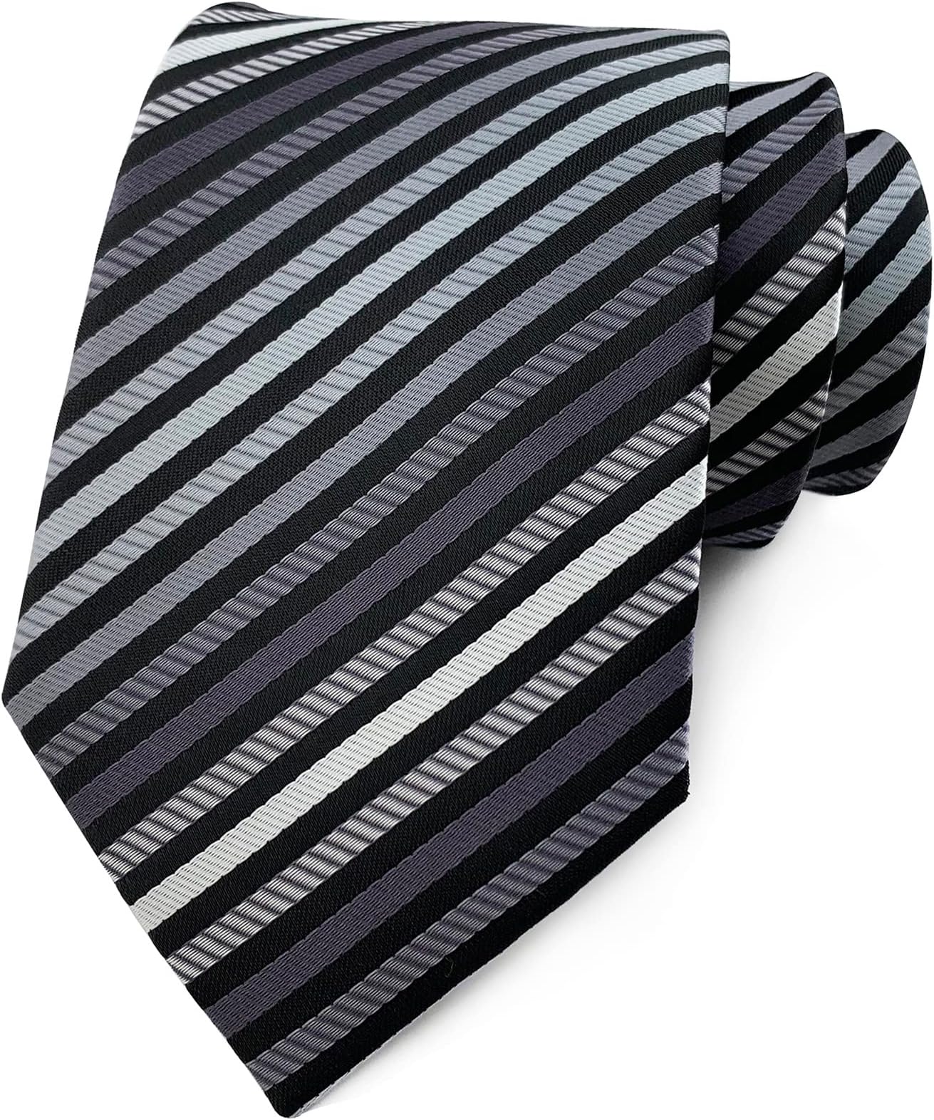 Secdtie Men's Classic Solid Color Ties Soft Business Casual Attire Suit Neckties