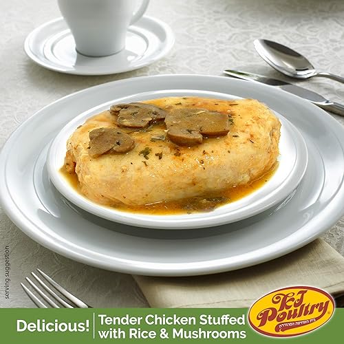 Miniatura 2 de Kosher MRE - Comidas de carne listas para comer, variedad de pollo (paquete de 4) preparadas para entrada totalmente cocida, cena de microondas