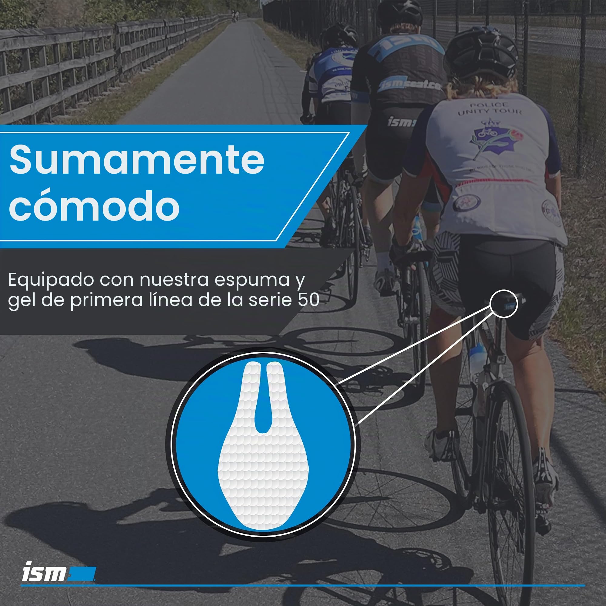 ISM – Sillín Pr 1.0, negro