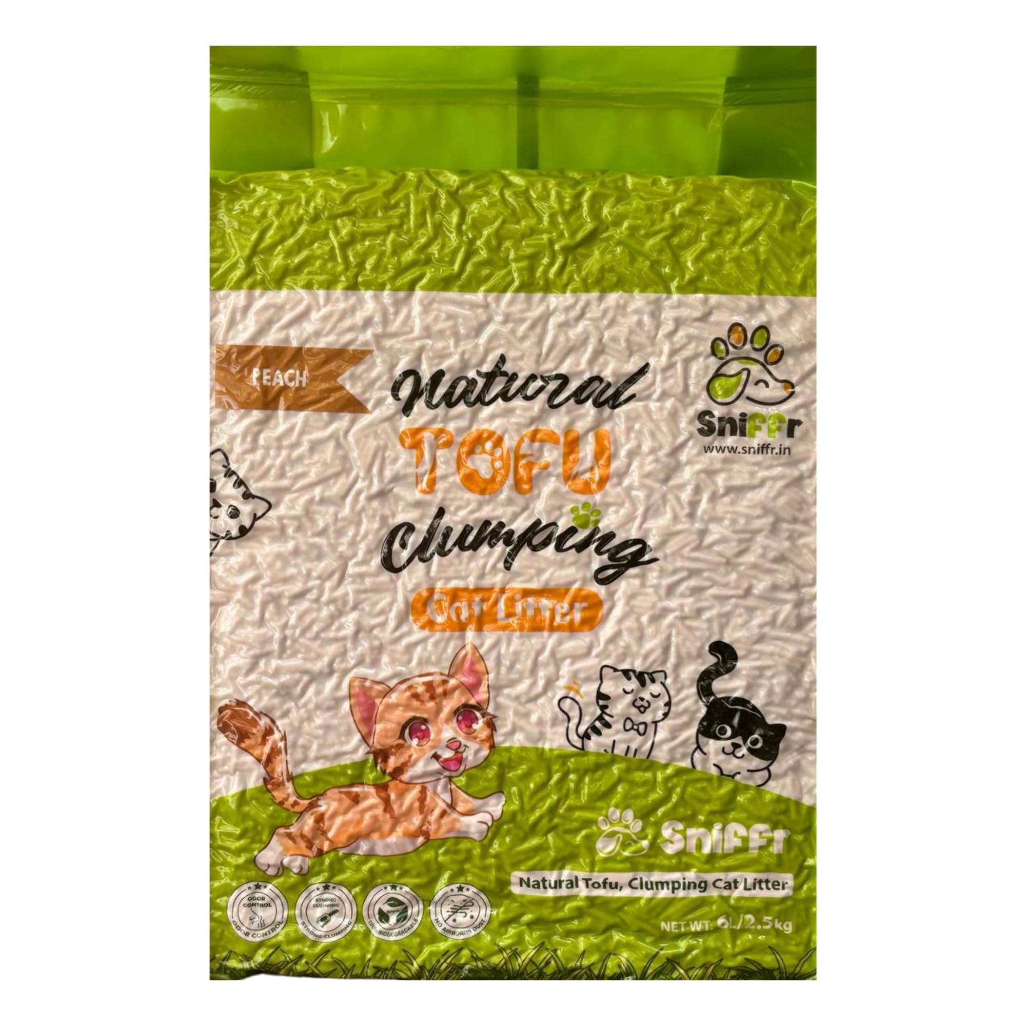 See full amazon price history chart for Sniffr Tofu Litter 6L Cat Litter Dust-Free Clumping Cat Litter Quickly Absorb Cat OurdoorCat Toilet Can Flush Into The Toilet (Peach) Sniffr Tofu Litter 6L Cat Litter Dust-Free Clumping Cat Litter Quickly Absorb Cat OurdoorCat Toilet Can Flush Into The Toilet (Peach) (B0CW67M78D) Amazon Price History, Amazon Price Tracker