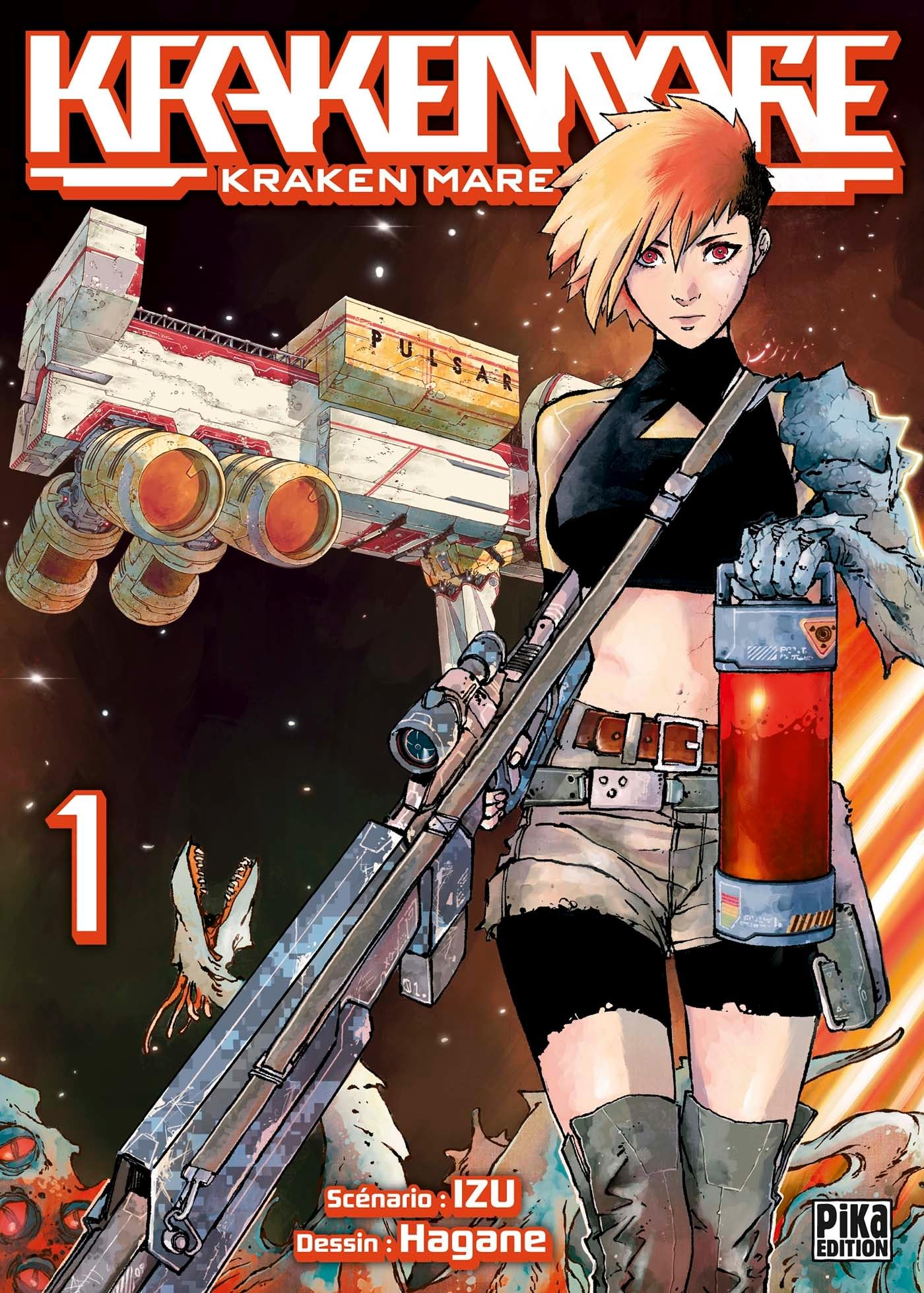 Kraken mare,01 -  Hagane - Pika - broché - Manga