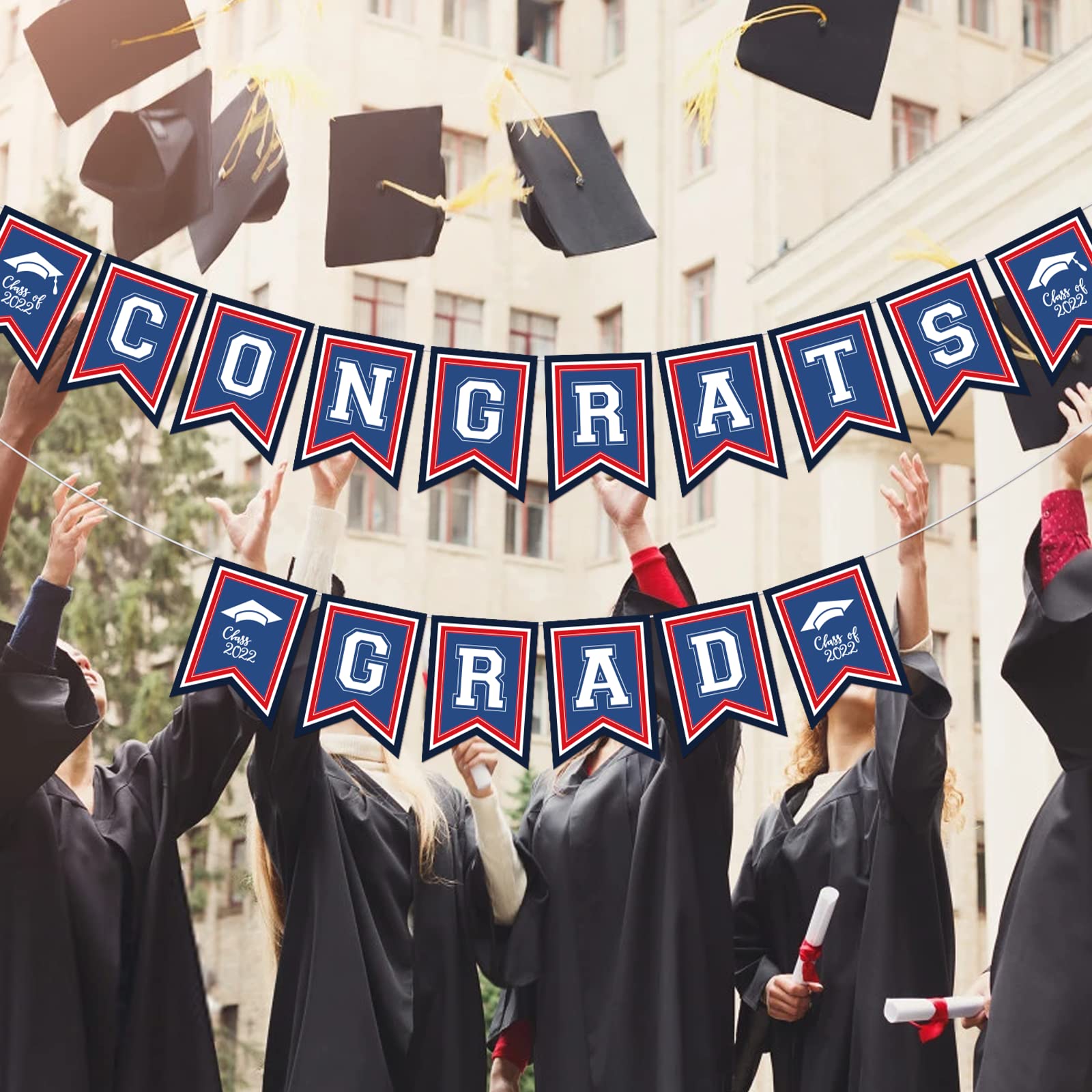 Snapklik.com : Large Congrats Grad Banner