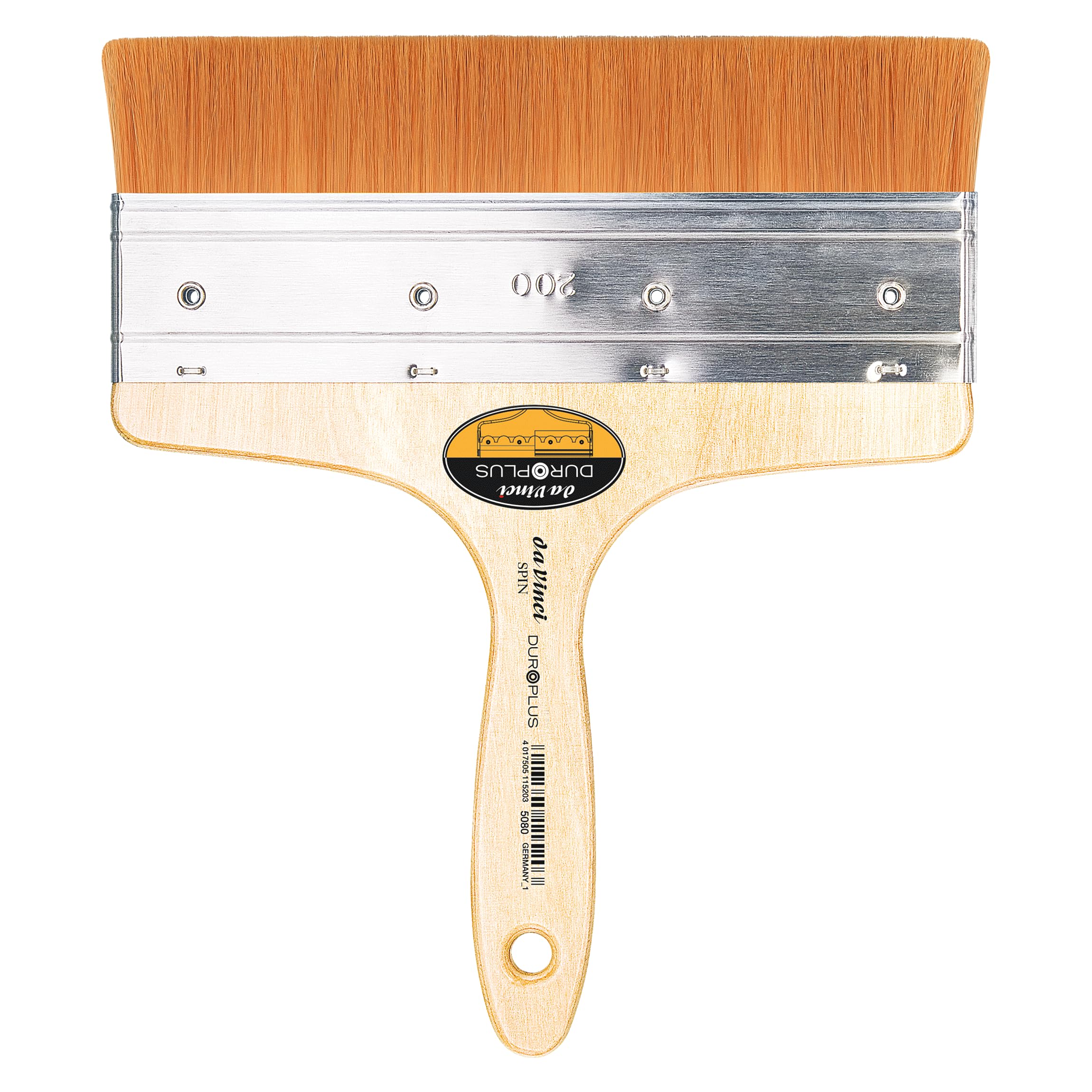 da Vinci Watercolor Series 5080 CosmoTop Spin Paint Brush, Wash Synthetic with Red Handle, Size 200 (5080-200)