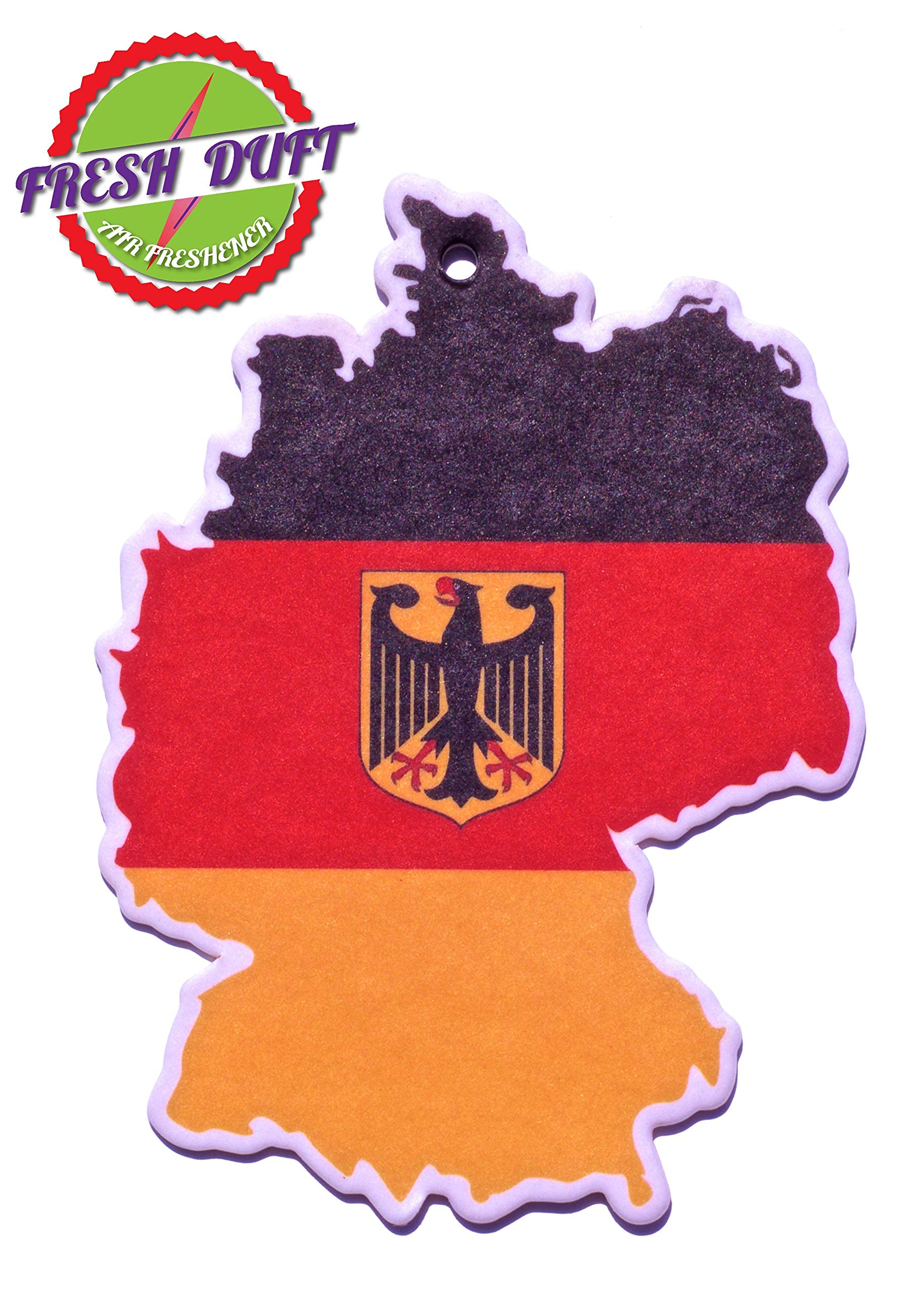 Deodorante per Auto 50 Pezzi fragranza Bandiera Germania per Auto in Diversi odori