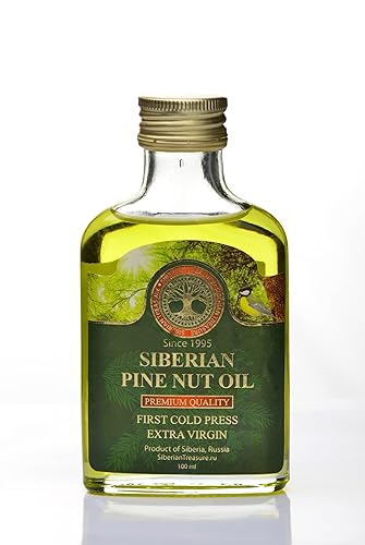 Miniatura 2 de Siberian Pine Nut Oil 100 Ml, Premium Quality, Extra Virgin, First Cold Press – 3.4 Fl Oz