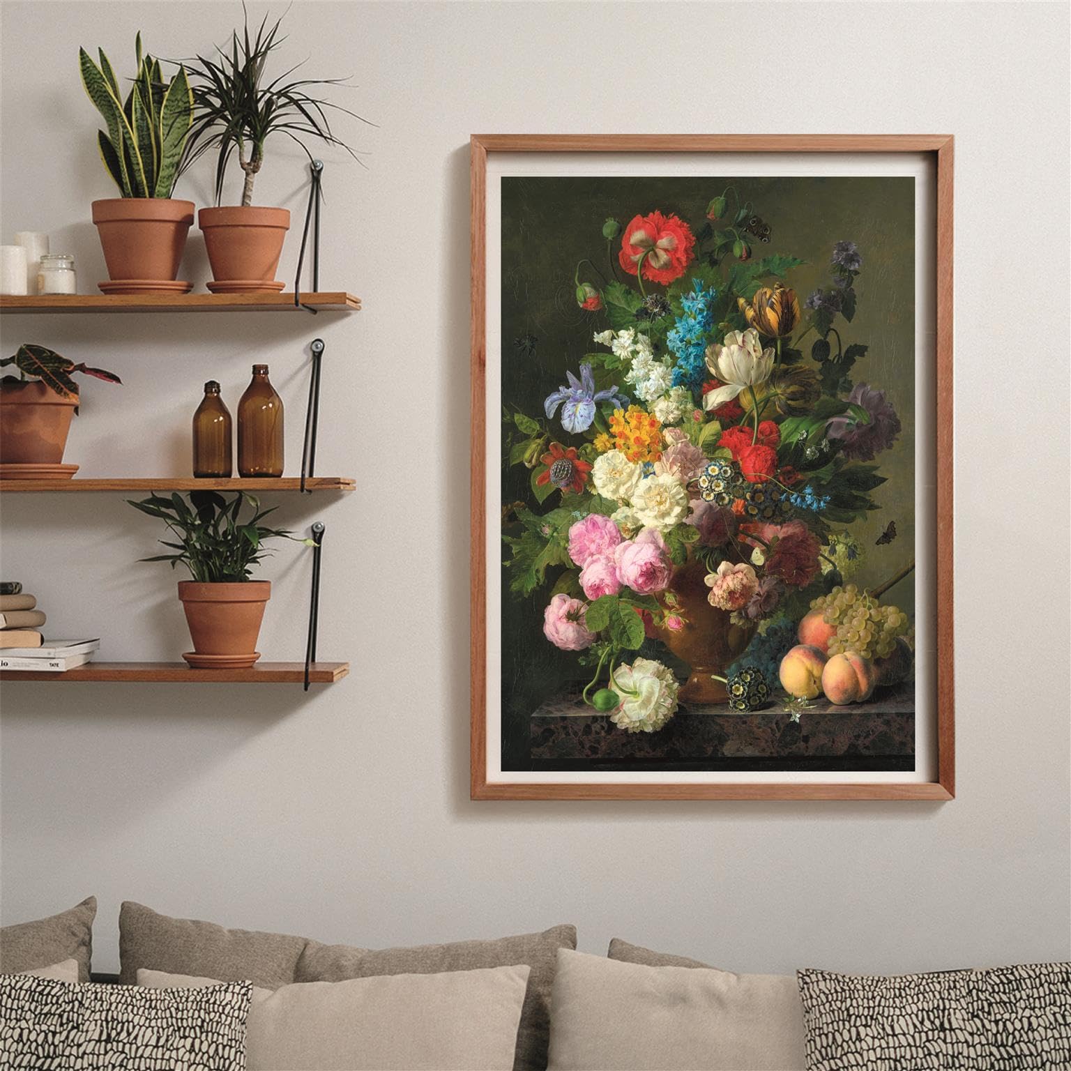 Clemenotni - Puzzle 1000 sztuk dla doroslych i nastolatkow, kolekcja muzealna, motyw wazonu Van Dal, kompaktowe pudelko z plakatem, pomysl na prezent dla mezczyzn i kobiet, wyprodukowano we