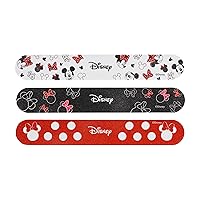 Vista 1 de Tweezerman Disney Mickey Mouse y Minnie Mouse - Limas de uñas esistibles para orejas (paquete de 3)