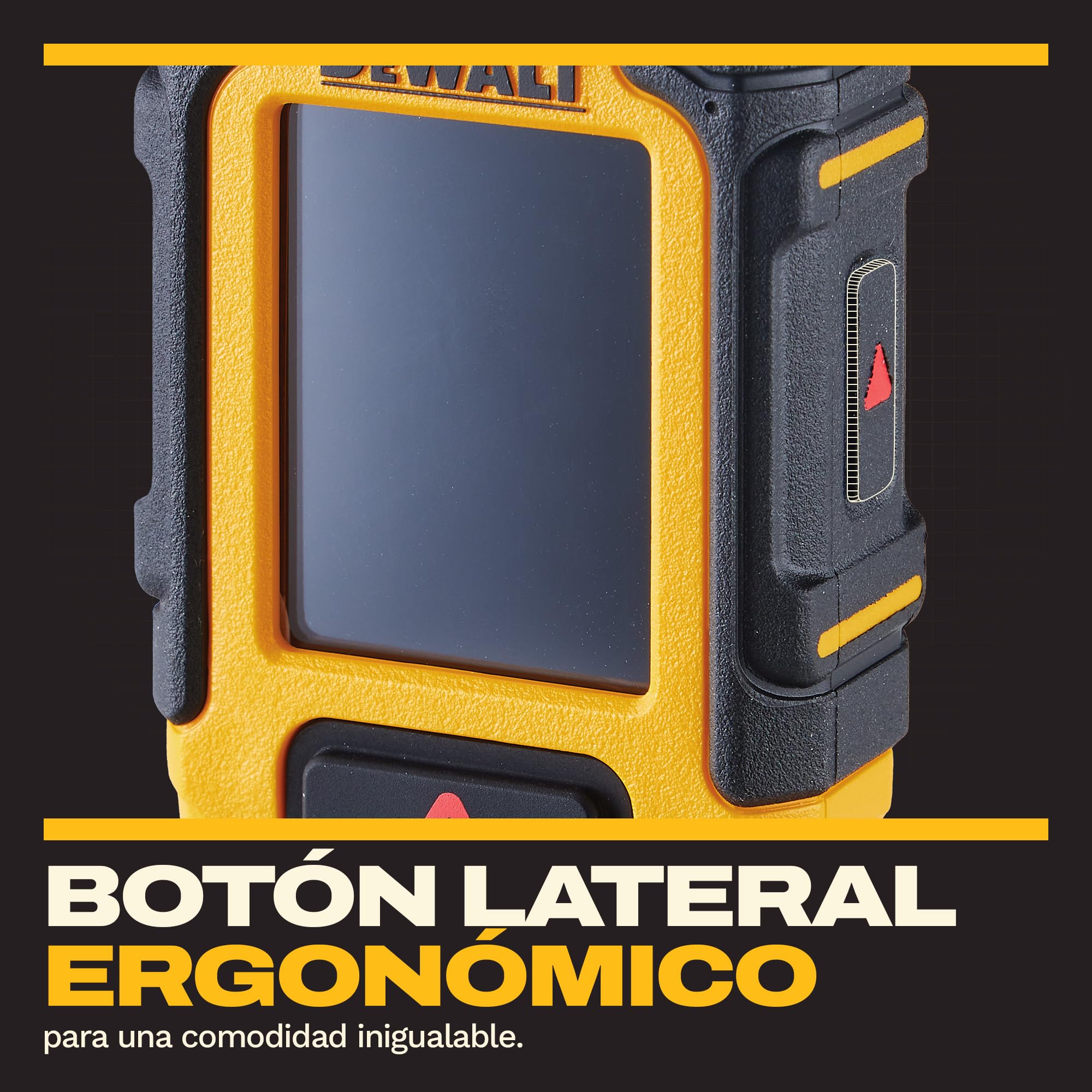 DEWALT Láser de Distancia de 60 m con Batería de Litio Recargable, DWHT78200-XJ