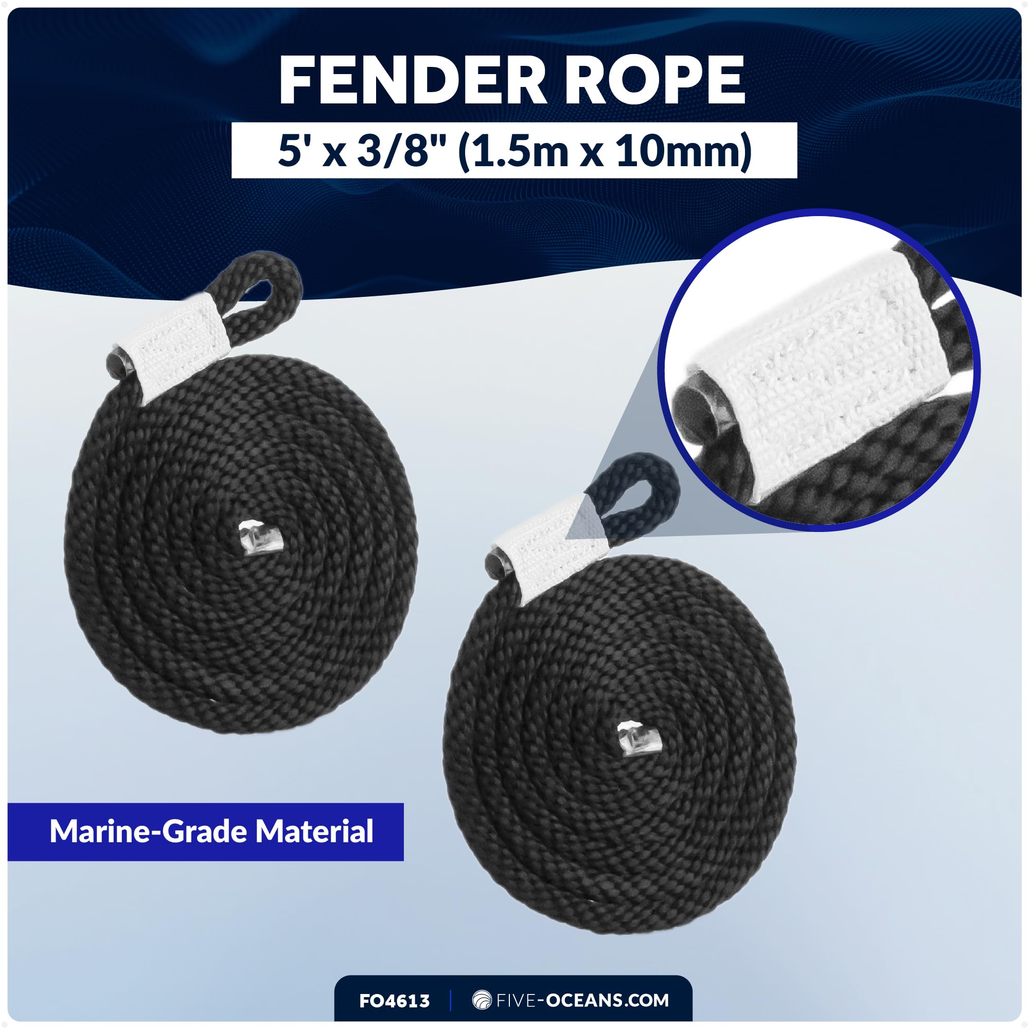 NORTHCAPTAIN Boat Fender 4 Pack Boat Bumpers For Docking With 4 Ropes ...