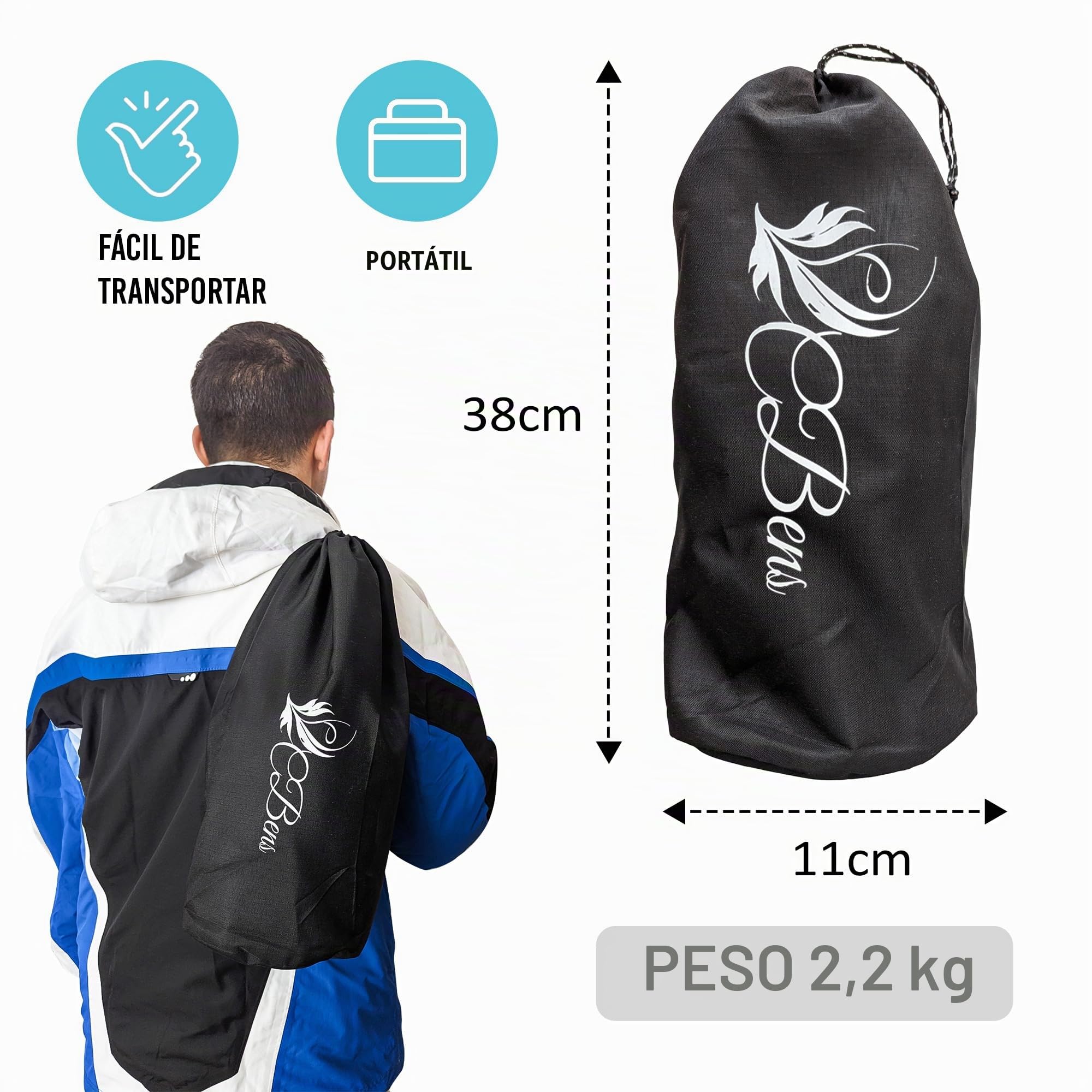 Cama Plegable Camping Ultraligera Portable - Tumbonas jardín Exterior - Hamaca Plegable Playa - Tumbona Plegable terraza - Tumbona Playa portátil