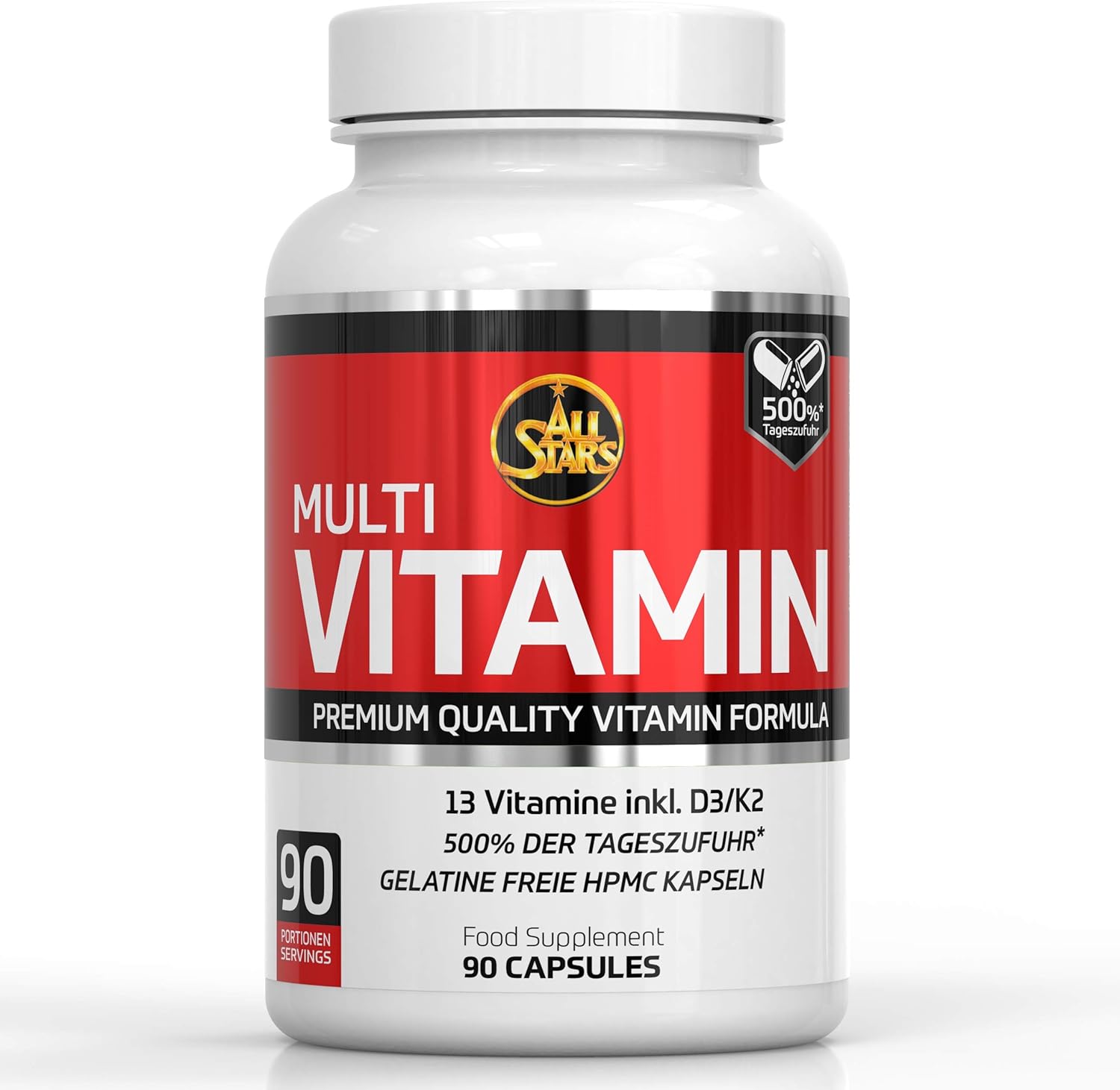 Multi-Vitamin, 90 Kapseln Dose
